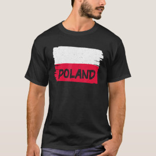 Poolse vlag t-shirt