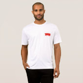 Poolse vlag t-shirt (Voorkant volledig)