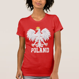 Poolse vlag t-shirt