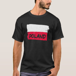 Poolse vlag t-shirt