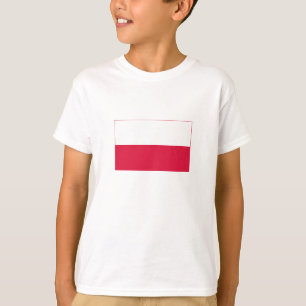 Poolse vlag t-shirt