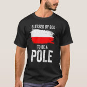 Poolse vlag t-shirt (Voorkant)