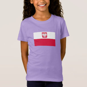Poolse vlag t-shirt