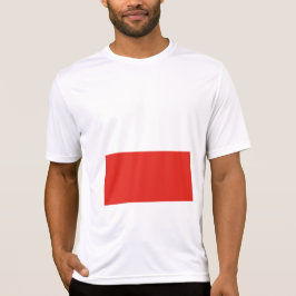 Poolse vlag t-shirt