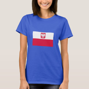 Poolse vlag t-shirt