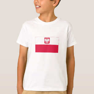 Poolse vlag t-shirt