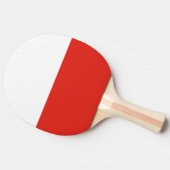 Poolse vlag tafeltennisbatje (Zijkant)