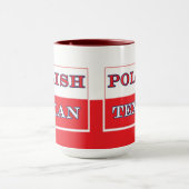 Poolse vlag Texan Poland Mok (Midden)