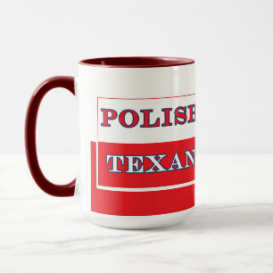 Poolse vlag Texan Poland Mok