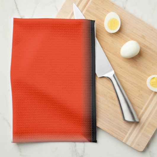 Poolse vlag theedoek (Quarter Fold)