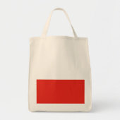 Poolse vlag tote bag (Voorkant)