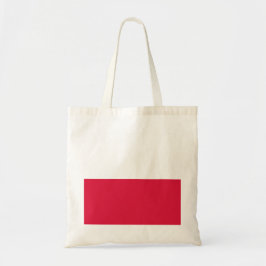 Poolse vlag tote bag