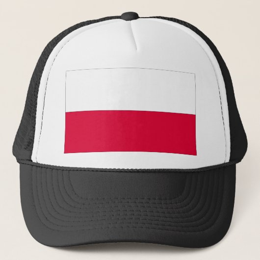 Poolse vlag trucker pet (Voorkant)