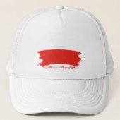 Poolse vlag trucker pet (Voorkant)