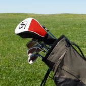 Poolse vlag van het Poolse douane-monogram Golfheadcover (Insitu)