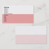 Poolse vlag visitekaartje (Voorkant / Achterkant)