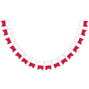 Poolse vlag vlaggetjes