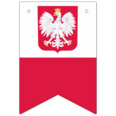 Poolse vlag vlaggetjes (Eerste vlag)