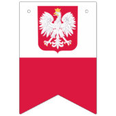 Poolse vlag vlaggetjes (Derde vlag)