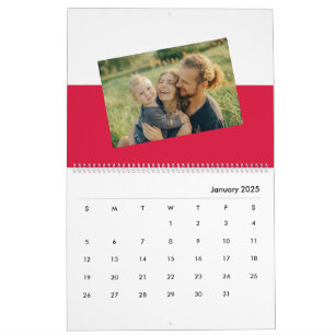 Poolse vlag Voeg foto toe Polen 2025 Fotokalendarz Kalender