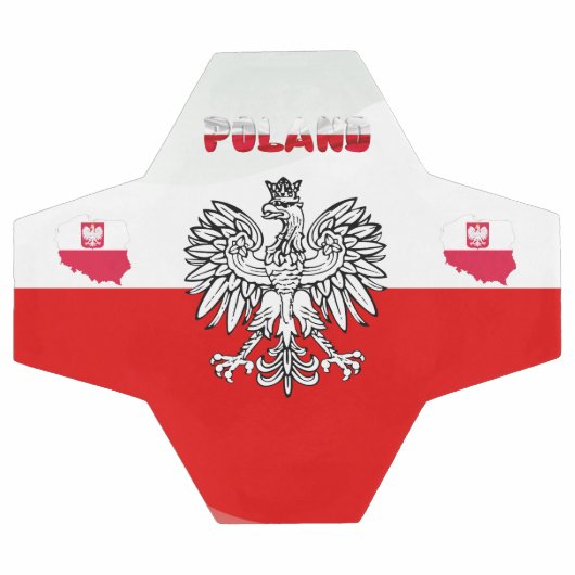 Poolse vlag voetbal (Enkel)