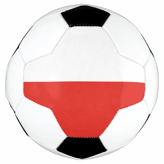 Poolse vlag voetbal (Voorkant)