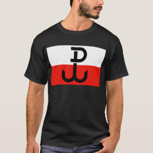 Poolse vlag voor verzet t-shirt