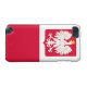 Poolse vlaggeenkat iPod touch 5G hoesje (Achterkant Horizontaal)