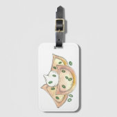 Poolse voedselaardappelen verstuiven Pierogies Sou Bagagelabel (Voorkant (verticaal))