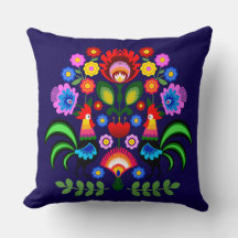 Poolse volkskunst - bloemenborduurpatroon