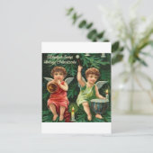 POOLSE VROLIJKE KERST WESOLYCH SWIAT FEESTDAGENKAART (Staand voorkant)