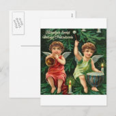 POOLSE VROLIJKE KERST WESOLYCH SWIAT FEESTDAGENKAART (Voorkant / Achterkant)