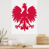 Poolse Wapen Adelaar Poster (Keuken)