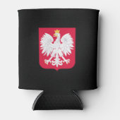 Poolse wapenmantel blikjeskoeler (Voorkant)