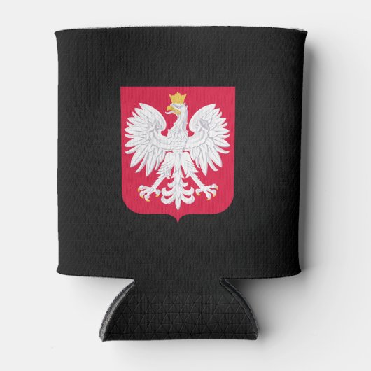 Poolse wapenmantel blikjeskoeler (Voorkant)