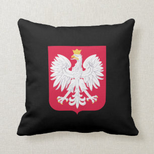 Poolse wapenmantel kussen