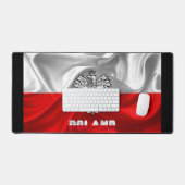 Poolse wapenschild bureaumat (Keyboard & Muis)