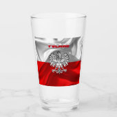 Poolse wapenschild  glas (Voorkant)