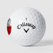 Poolse wapenschild golfballen (Logo)