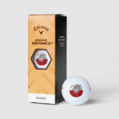 Poolse wapenschild golfballen (Verpakking)