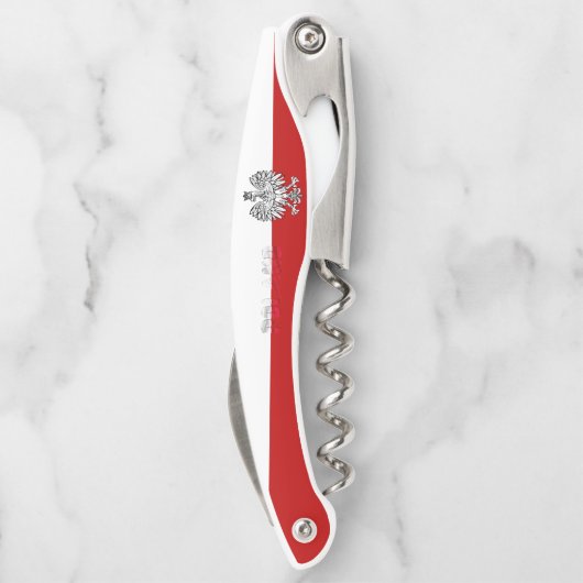 Poolse wapenschild kurkentrekker (Achterkant)