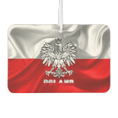 Poolse wapenschild luchtverfrisser (Voorkant)