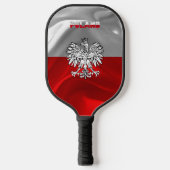 Poolse wapenschild pickleball paddle (Voorkant)