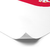 Poolse wapenschild poster (Hoek)