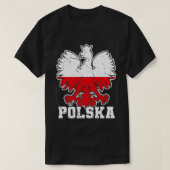 Poolse wapenstilstand Eagle Flag Polen Pullo T-shirt (Design voorkant)