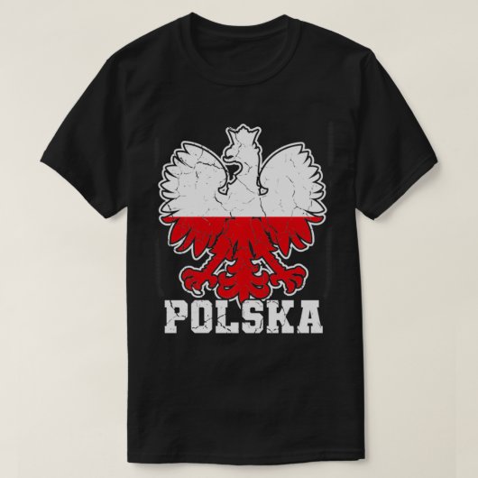 Poolse wapenstilstand Eagle Flag Polen Pullo T-shirt (Design voorkant)