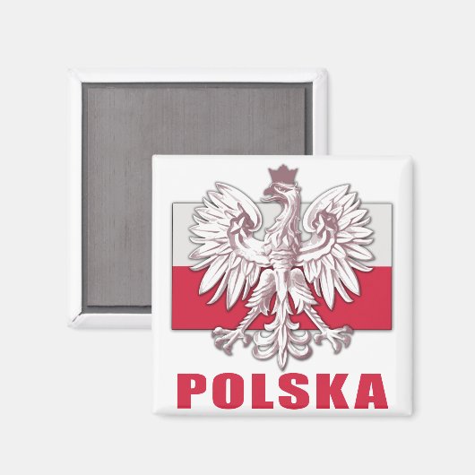 Poolse wapenstilstand magneet (Voorkant / Achterkant)