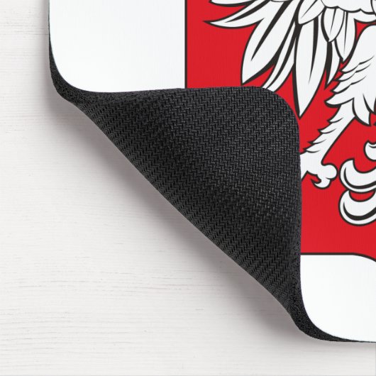 Poolse wapenstilstand Mousepad Muismat (Hoek)