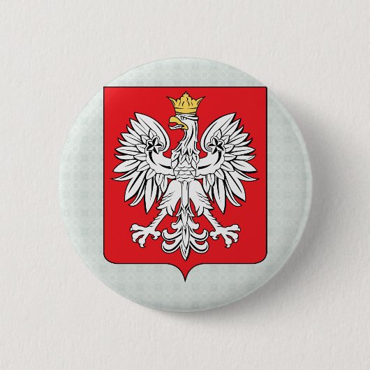 Poolse wapenstilstand ronde button 5,7 cm (Voorkant)