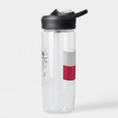 Poolse wapenstilstand, vlag, Polen Waterfles (Links)